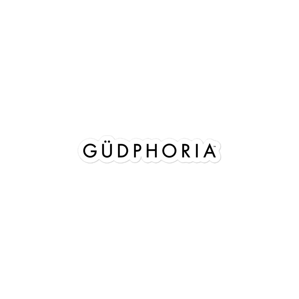GÜDPHORIA Sticker ( Black)