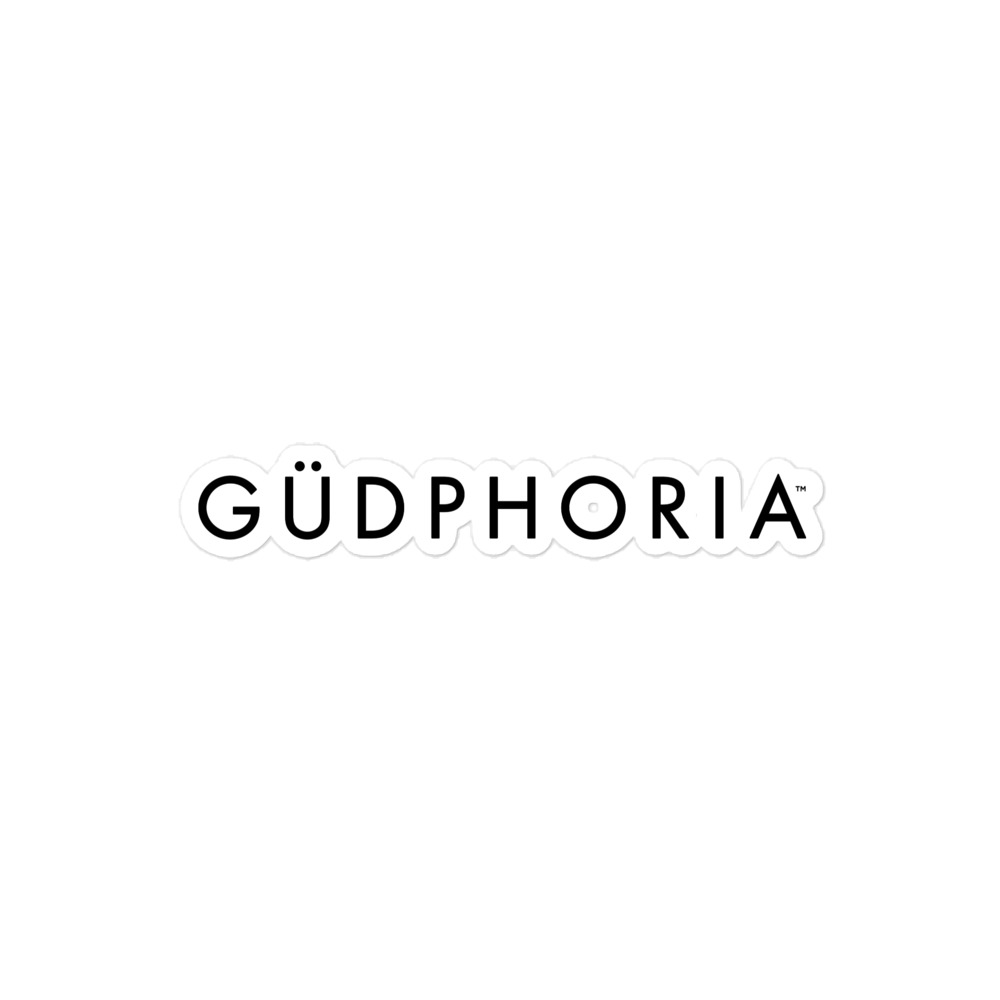 GÜDPHORIA Sticker ( Black) - Image 2