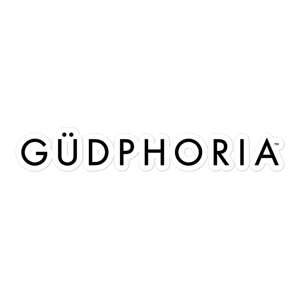GÜDPHORIA Sticker ( Black) - Image 3
