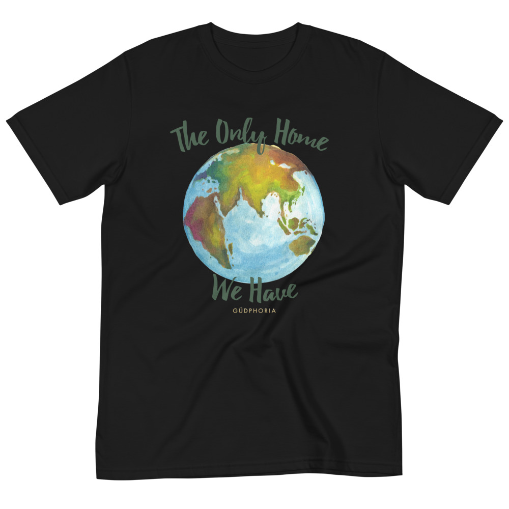 The Only Home We Have Organic Unisex T-Shirt - Image 2